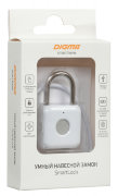 Умный замок Digma SmartLock P1 навесной разбл.отпеч.паль. 100mAh белый (SRP1)