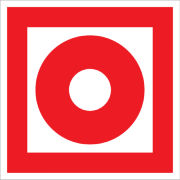 Плёнка (F-10) Кнопка включения установок (систем) пожарной автоматики 200х200