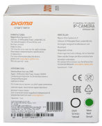 Видеокамера IP Digma DiVision 201 2.8-2.8мм цветная корп.:белый