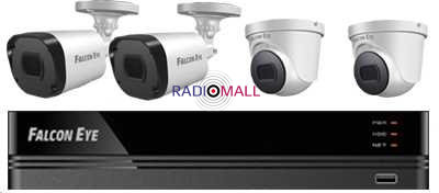 Комплект видеонаблюдения Falcon Eye FE-104MHD Офис Smart