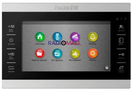 Видеодомофон Falcon Eye FE-70 ATLAS HD черный