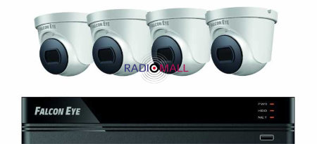Комплект видеонаблюдения Falcon Eye FE-104MHD Дом SMART