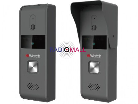 Видеопанель Hikvision DS-D100P монохромный сигнал CMOS цвет панели: темно-серый