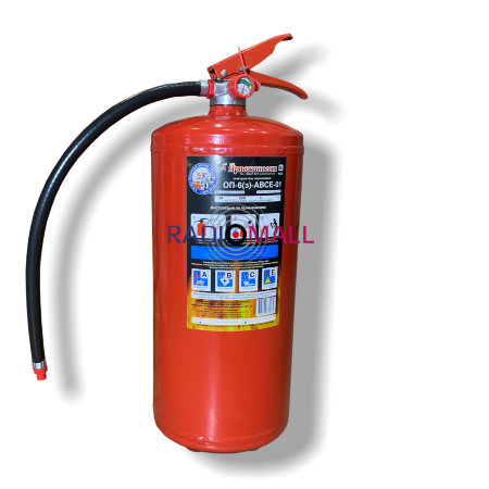Порошковый огнетушитель ОП-6 (з) АВСЕ