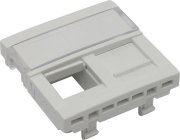 Вставка для 2-х модулей под RJ-45 кат.5e UTP, белая (45971 SBR)