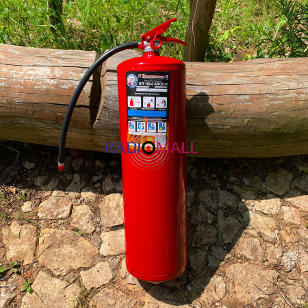 Порошковый огнетушитель ОП-10 (з) АВСЕ