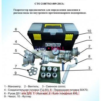 Гидротестер пожарных кранов Арника (с поверкой)