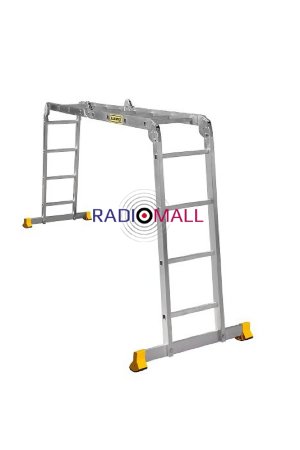 Лестница алюминиевая шарнирная (T444)