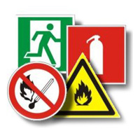 Знаки с нанесением фотолюминесцентного слоя